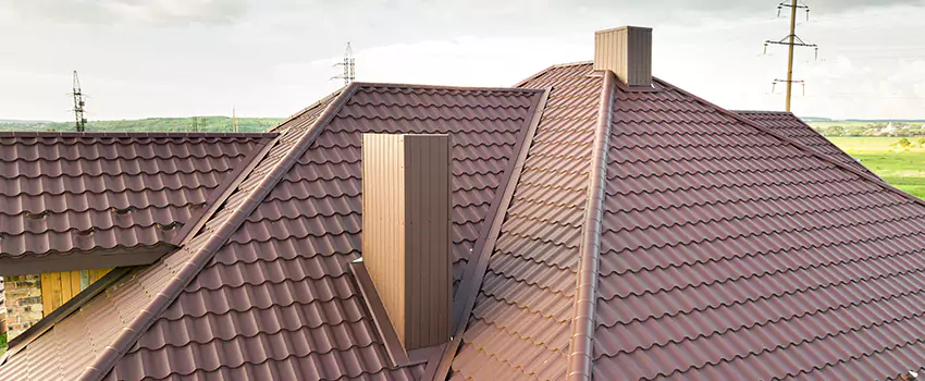 Residential Chimney Flashing Restoration in Bayonne, NJ