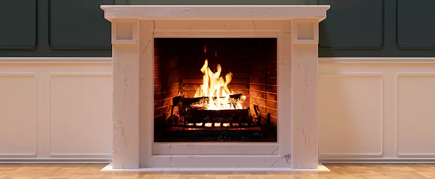 Decorative Electric Fireplace Installation in Bayonne, New Jersey