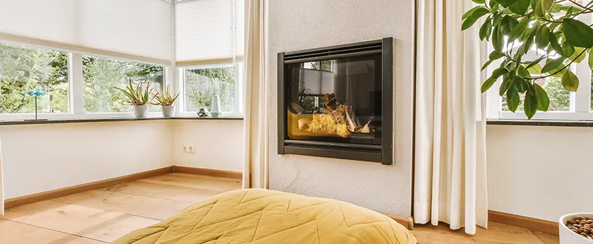 Residential Fireplace Ceramic Glass Installation in Bayonne, NJ