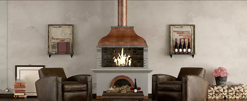 Thelin Hearth Products Providence Pellet Insert Fireplace Installation in Bayonne, NJ