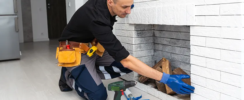 Fireplace Damaged Damper Frame Repair Services in Bayonne, New Jersey